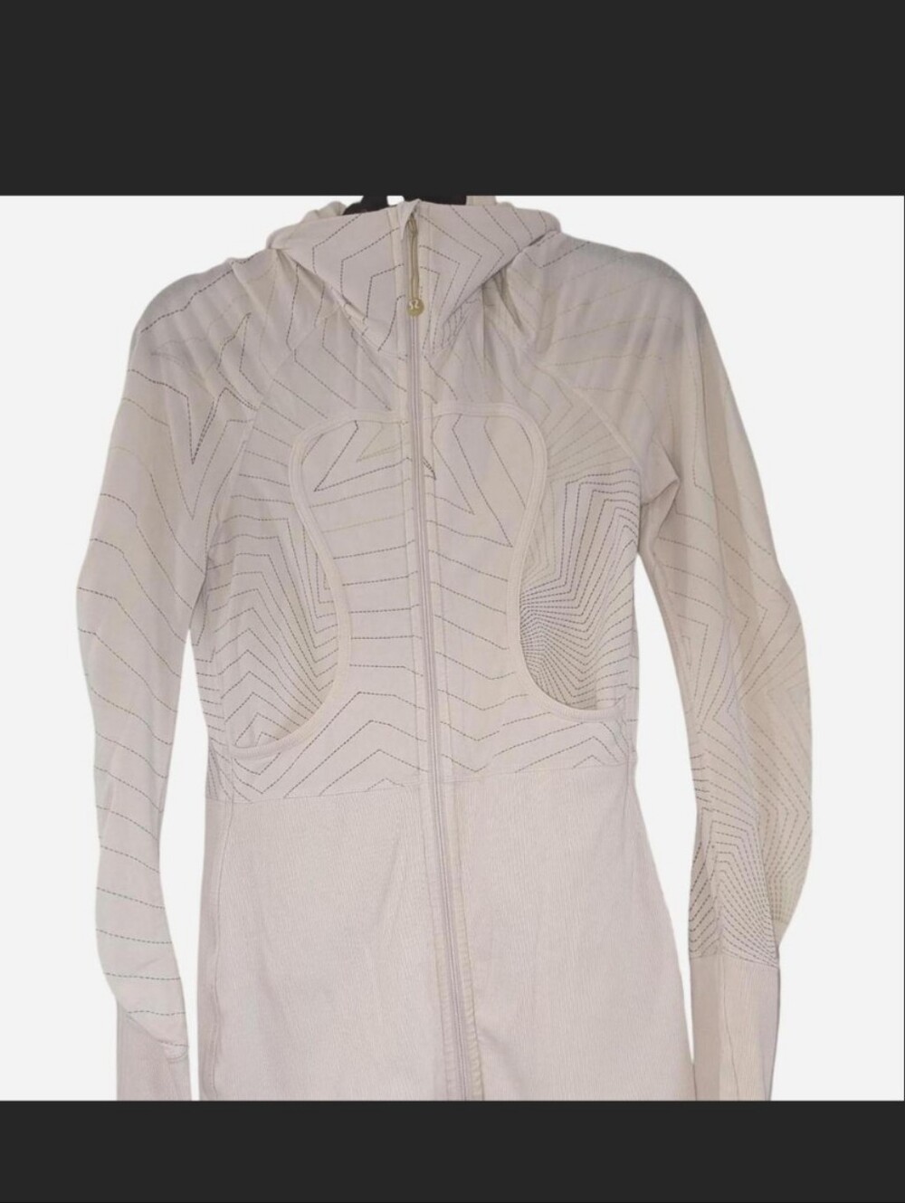 Lululemon Cream Zip